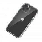 Wholesale Transparent Shockproof Clear Back Shell Case for iPhone 12 Mini 5.4 (Smoke)